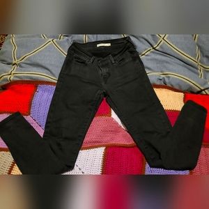Levi's 710 Super Skinny Black
